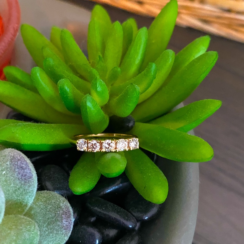 Diamond Anniversary Ring size 6.5